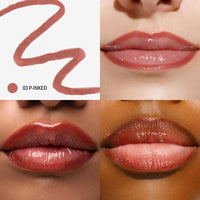 Sacheu Lip Liner STAY-N Peel Off Tinte labial resistente al agua, con ácido hialurónico y vitamina E, mate, vegano y libre de crueldad