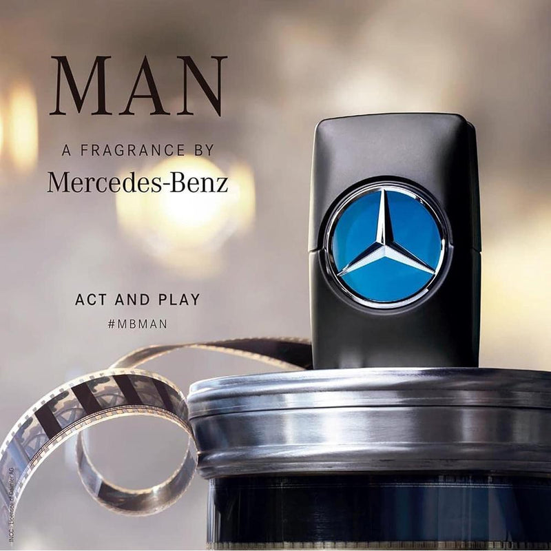 Mercedes-Benz Hombre Eau De Toilette Fragancia floral y amaderada con notas sensuales para hombres