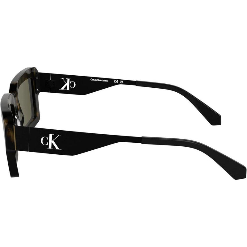 Gafas Rectangulares Calvin Klein Jeans con Monogram, Silueta Fluida y Montura RXable