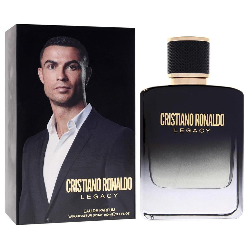 Legacy by Cristiano Ronaldo para Hombres, fragancia de larga duración con notas audaces y masculinas