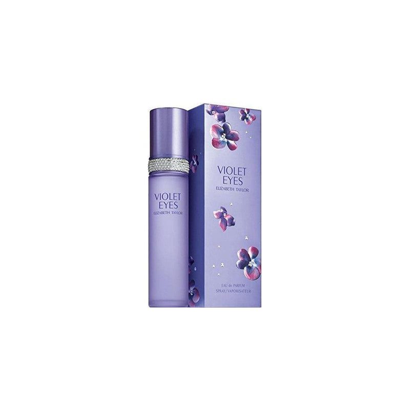 Elizabeth Taylor Violet Eyes, eau de parfum en aerosol, fragancia femenina seductora de larga duración