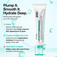 Hidratante facial ANUA PDRN de ácido hialurónico y colágeno, con ADN de salmón, ideal para piel de vidrio, cuidado coreano