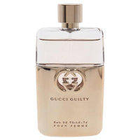 Gucci Guilty Eau De Toilette Spray para mujer, fragancia afrutada y sensual de la casa de diseño de Gucci