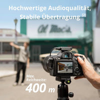 DJI Mic Mini (1 TX + 1 RX), micrófono inalámbrico Lavalier para iPhone, cámara, Android, ultraligero, con cancelación de ruido