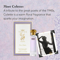 Perfume Tocca Colette para mujer, fragancia floral cálida con bergamota, sándalo y pimienta rosa, tamaño viaje