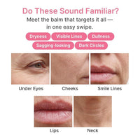 Bálsamo múltiple de colágeno PDRN para rostro y cuerpo, suaviza líneas finas y brinda luminosidad y volumen