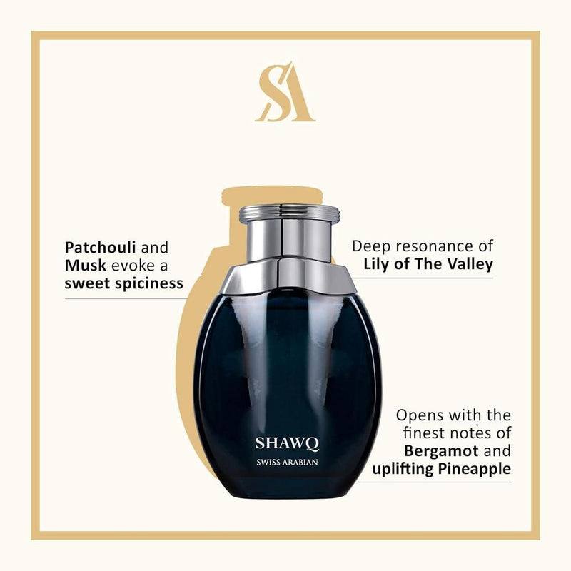 SWISS ARABIAN Shawq Eau de Parfum Unisex