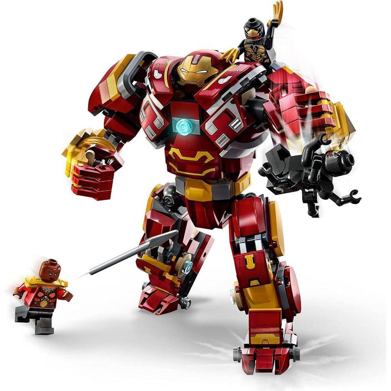 LEGO Marvel Hulkbuster: La Batalla de Wakanda Set con Figuras de Acción de Avengers y Bruce Banner