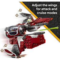 LEGO Star Wars: Ahsoka's Jedi Interceptor - Juguete de Construcción para Niños y Niñas, Edad 8+, Ideal como Regalo de Cumpleaños