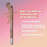Lápiz Delineador De Ojos Impermeable Urban Decay 24/7 Resistente A Manchas Y Transferencia 1.2g