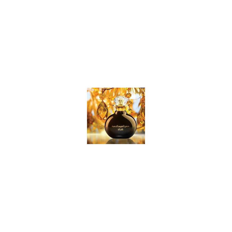 Rasasi Dhan Al Oudh Al Nokhba Eau de Parfum unisex en espray fragancia ámbar con notas de madera de agar y almizcle
