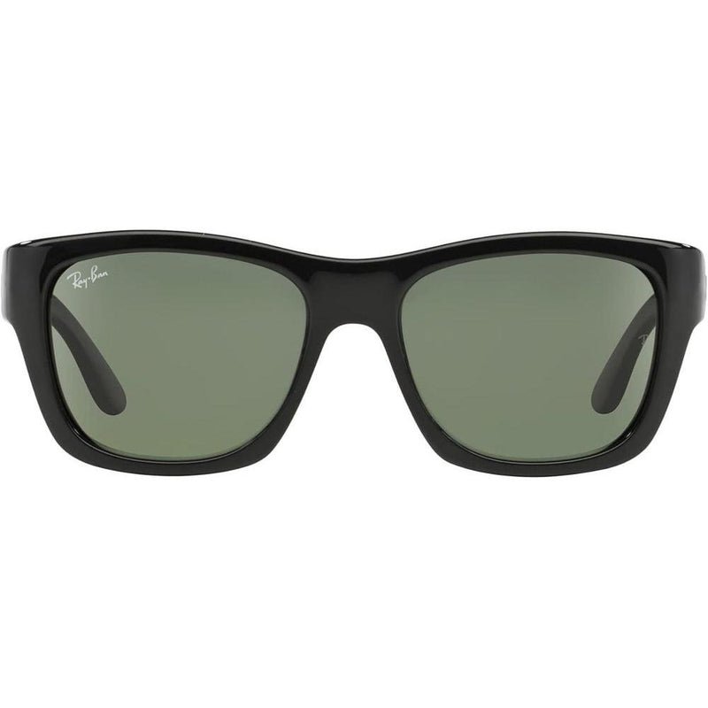 Ray-Ban Gafas de sol unisex con montura Habana ligera y lentes degradados marrones ideales para rostros ovalados