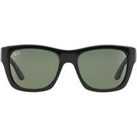 Ray-Ban Gafas de sol unisex con montura Habana ligera y lentes degradados marrones ideales para rostros ovalados