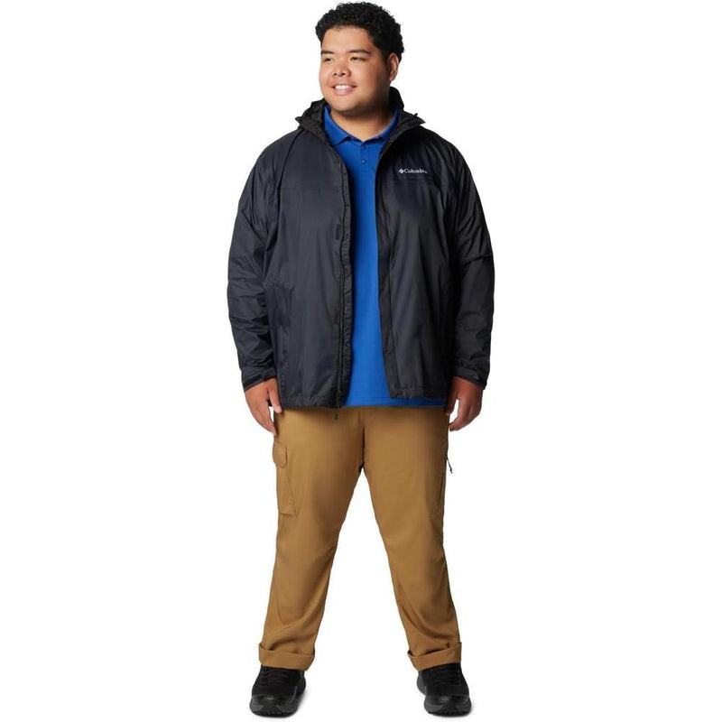 Columbia Watertight II Chaqueta impermeable para hombre, ligera, plegable, protección Omni-Tech