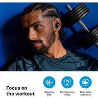 Auriculares Sennheiser Momentum Sport Con ANC Adaptativo, Rastreador Fitness, Ajuste Seguro, Batería Larga Duración