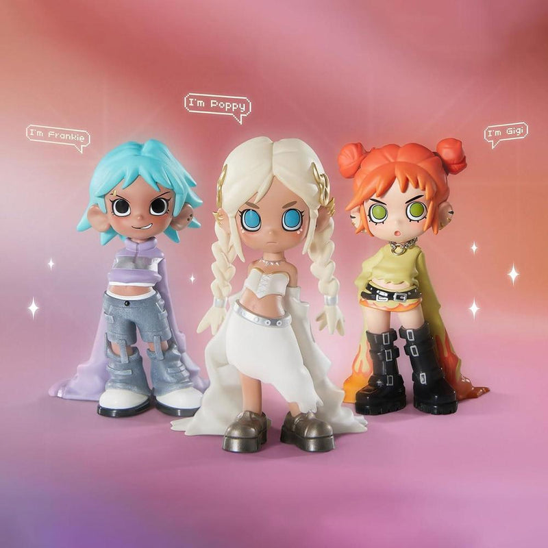 Figuras de Acción POP MART Lil Peach Riot de Serie Carga, Cajas Ciegas, Diseño Aleatorio, Juguetes Coleccionables