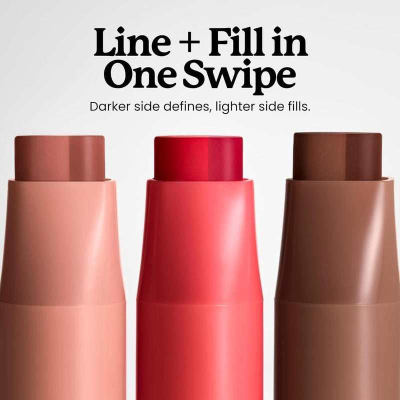 Lip Definer Sacheu 2 En 1: Delineador Y Bálsamo Tono Hot Take