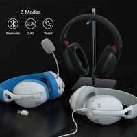 Auriculares inalámbricos Redragon H848 BT para juegos, ligeros, sonido envolvente, micrófono desmontable, multiplataforma
