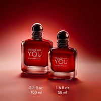 Armani Beauty - Más fuerte contigo poderosamente - Fragancia cálida y picante para hombre con castaño y cereza dulce