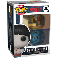 Funko Bitty Pop! Bitty Boxes Stranger Things - Byers House Playset con 2 figuras pequeñas en estuche coleccionable