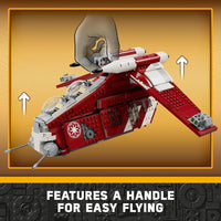 LEGO Star Wars Nave de Combate Coruscant Guard 75354 para Niños de 9+ con Cinco Minifiguras Incluyendo Canciller Palpatine