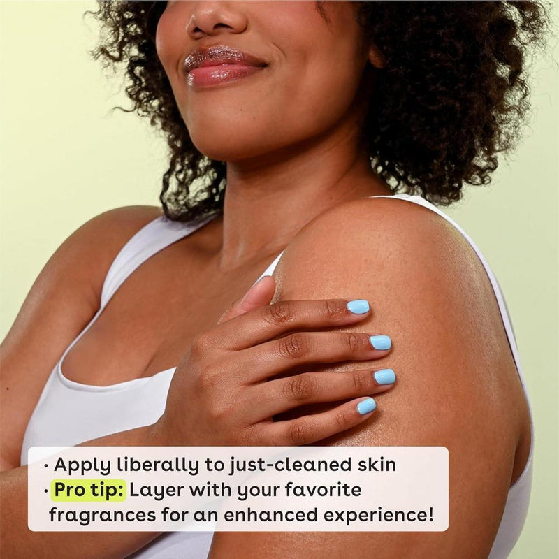 eos Shea Better Loción corporal Jasmine Peach, cuidado de la piel 24 horas, ligera, vegana y con karité natural