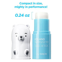 The SAEM Iceland Hydrating Eye Stick - Bálsamo Refrescante para Ojeras e Hinchazón con Ingredientes Marinos