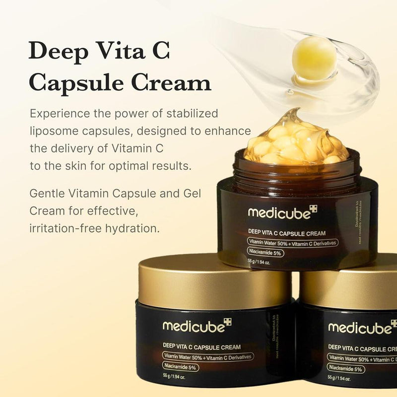 Hidratante en Cápsulas Doradas con Vitamina C Profunda 57ml