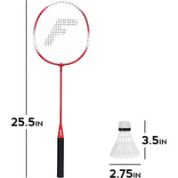 Franklin Sports - Juego de raqueta de bádminton y pajaritas, equipo ideal para niños y adultos, 2 jugadores