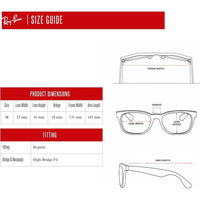 Ray-Ban RB2132 - Lentes de sol cuadrados WAYFARER para hombres y mujeres con kit de gafas diseñador iWear