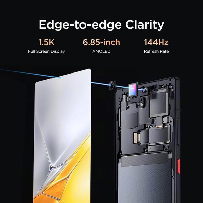 Nubia Z70S Ultra Snapdragon 8 5G 256GB Negro, 12GB RAM