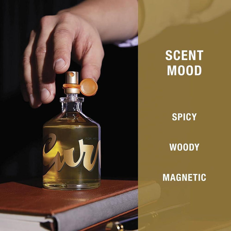 Perfume Curve en aerosol para hombre, fragancia casual especiada y amaderada para el día o la noche