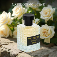 Valencia Donna Dream Eau De Parfum para mujer, fragancia floral cítrica con notas de lichi, bergamota, rosa turca y almizcle