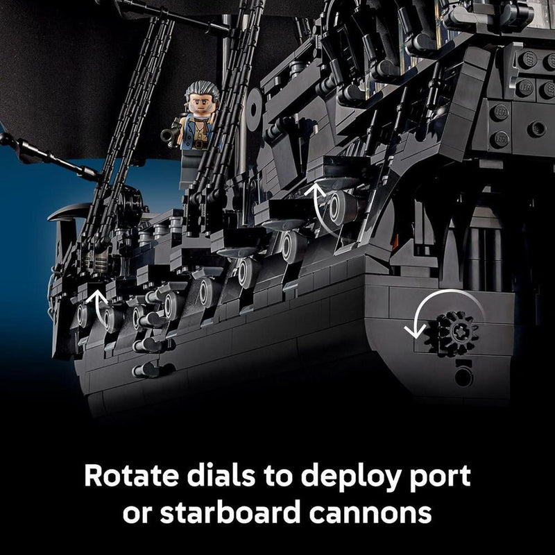 LEGO Icons Piratas Del Caribe La Perla Negra Set