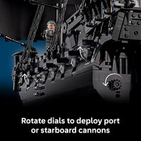 LEGO Icons Piratas Del Caribe La Perla Negra Set
