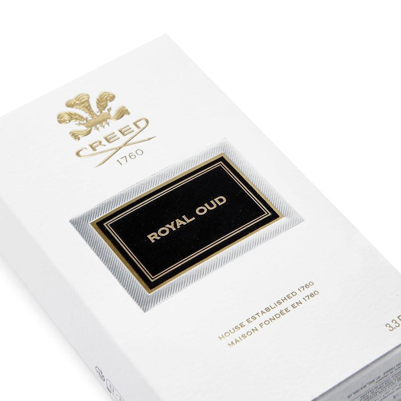 Creed Royal Oud, colonia de lujo para hombres, fragancia amaderada rica, picante y ahumada