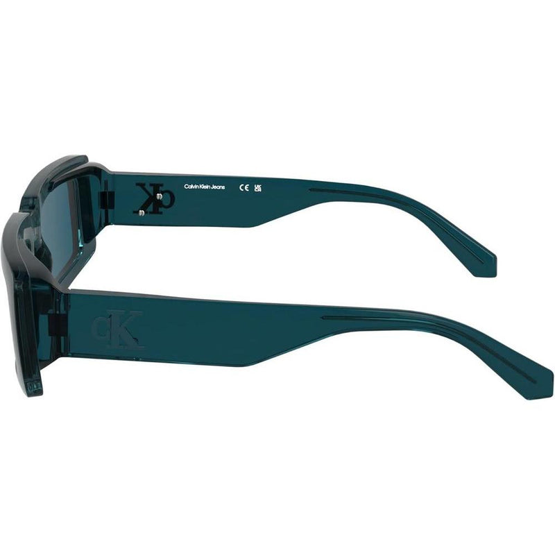Gafas de sol rectangulares Calvin Klein Jeans con diseño atrevido y perfiles gruesos para comodidad y estilo