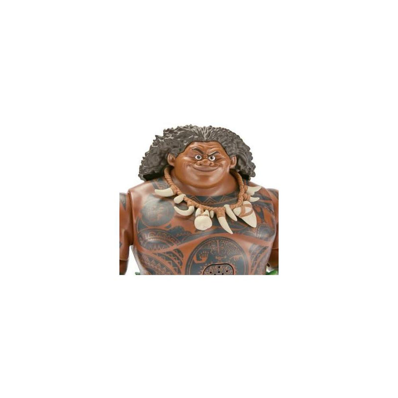 Figura de acción parlante de Maui de Moana, con gancho de pez iluminado y 8 puntos de articulación, para fans de Disney