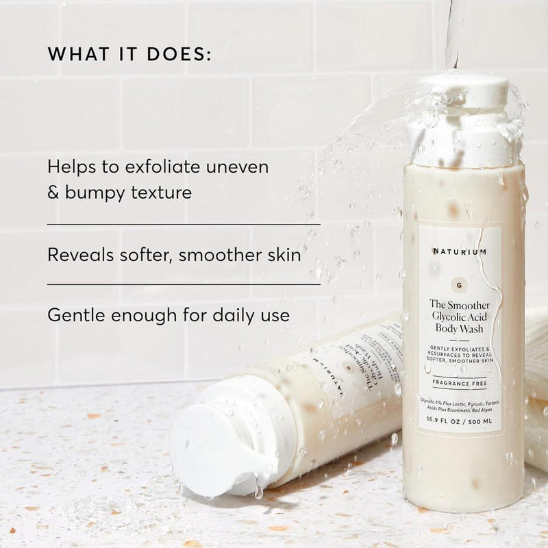 Gel De Baño Exfoliante Naturium Ácido Glicólico 500ml
