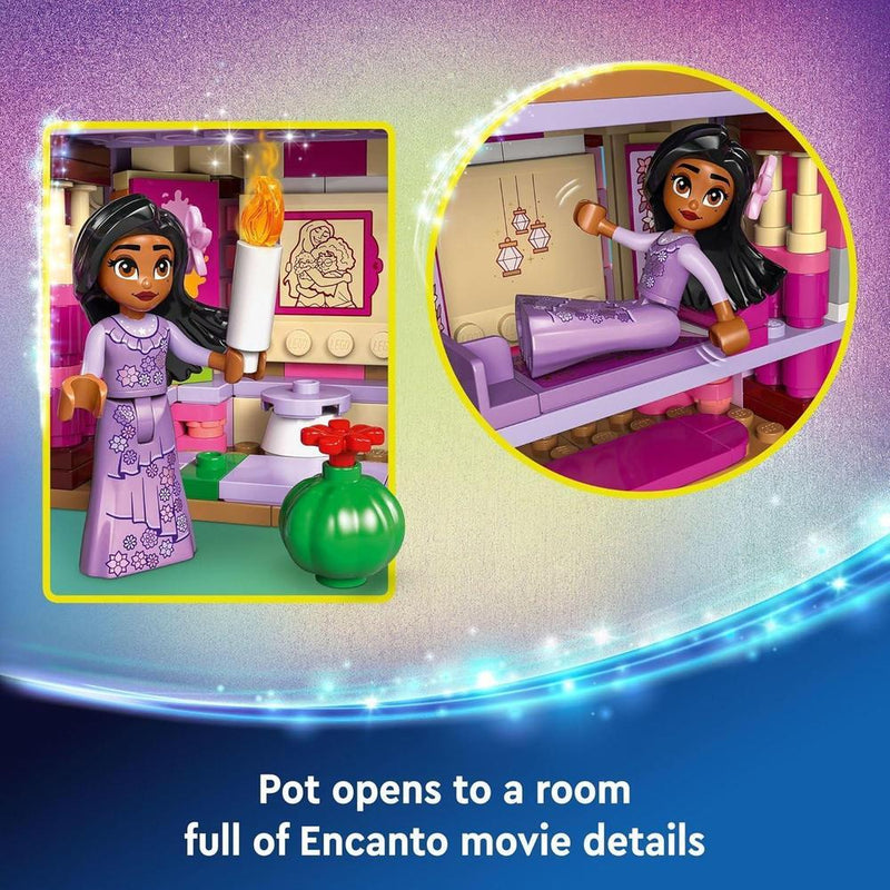 LEGO Disney Encanto: Construye la Maceta de Isabela con Mini-Muñeca, Ideal para Jugar y Decorar, Regalo para Niños