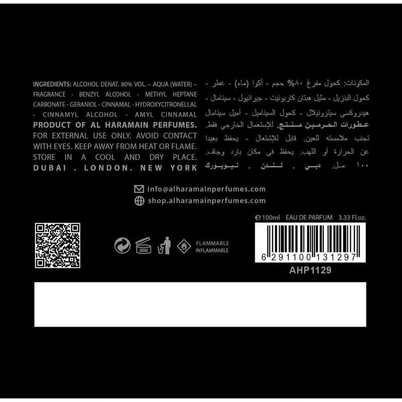 Al Haramain Opulent Saffron - Cologne for Men