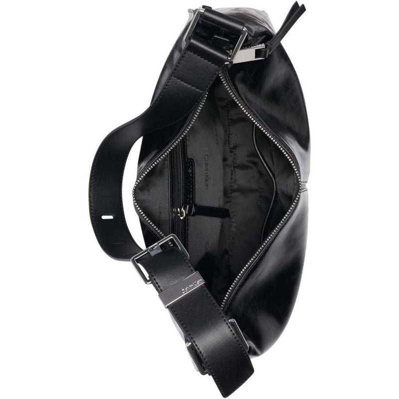 Bolso de hombro Hobo Calvin Klein Max con cierre de cremallera superior, diseño elegante y funcional para mujer
