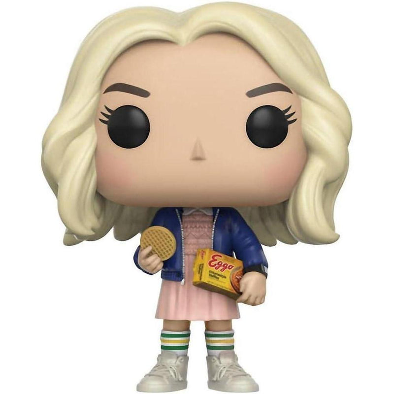 POP Eleven with Eggos: Funko Stranger Things Figura de vinilo con protector gratis