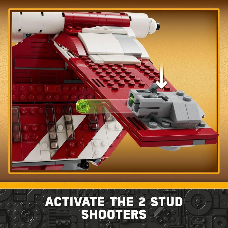LEGO Star Wars Nave de Combate Coruscant Guard 75354 para Niños de 9+ con Cinco Minifiguras Incluyendo Canciller Palpatine