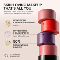 Rubor En Barra Nudestix Nudies 3 En 1 Para Mejillas, Ojos Y Labios Naughty N' Spice