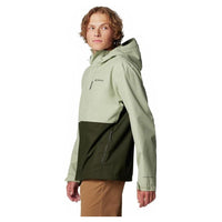 Columbia Chaqueta Hikebound II para hombre impermeable y transpirable con capucha ajustable
