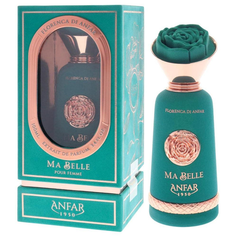 Ma Belle para mujer Extrait De Parfum Spray con fragancia amaderada, floral, picante, ámbar y vainilla