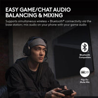 Logitech G Astro A50 X Auriculares Gaming Inalámbricos Multi-Plataforma con Base para PS5/Xbox/PC