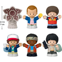 Juego de figuras Little People Collector Stranger Things con 6 personajes de la serie, edición especial para coleccionistas