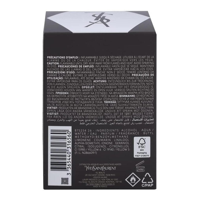 L'Homme Eau De Toilette Spray para hombre de Yves Saint Laurent, fragancia cítrica para una frescura duradera